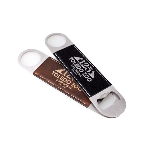 Toledo Zoo 125th Anniversary Leatherette Bottle Opener