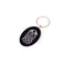 Toledo Zoo 125th Anniversary Black Leatherette Key Chain