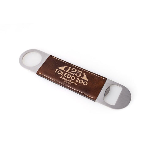 Toledo Zoo 125th Anniversary Leatherette Bottle Opener