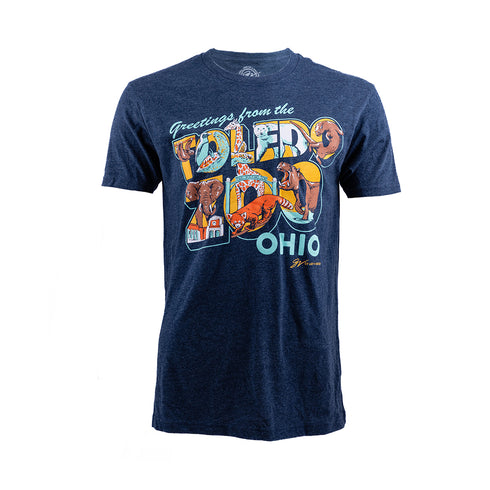 Greetings from the Toledo Zoo - ADULT Tee
