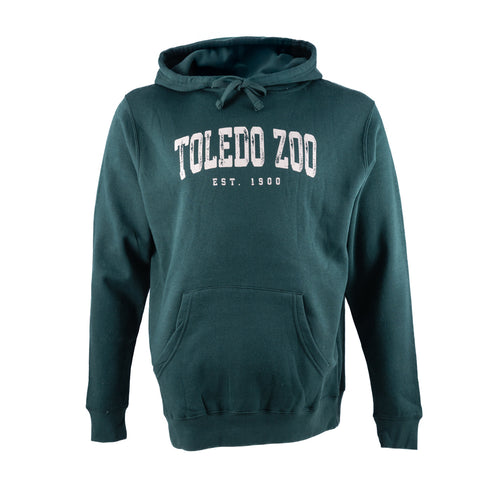 Toledo Zoo Established 1900 Evergreen Hoodie