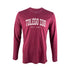 Toledo Zoo Adult 1900 Long Sleeve Heather Maroon T-Shirt