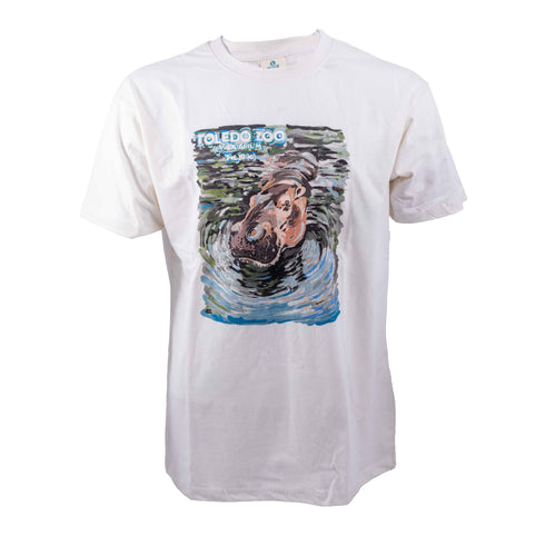 Hippo Artwork T-Shirt