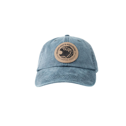 Toledo Zoo Leather Logo Hat