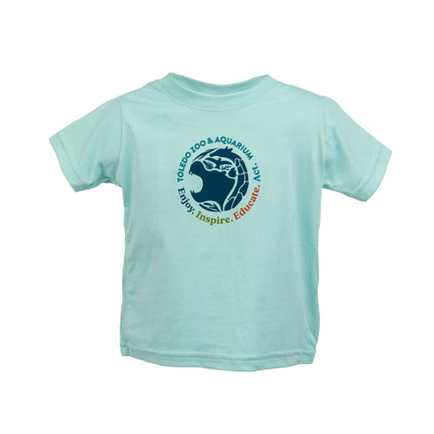 Toledo Zoo Infant T-Shirt with Full Color Full Front Logo