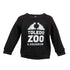 Toledo Zoo Toddler Fleece Sweatshirt with White Stacked Logo