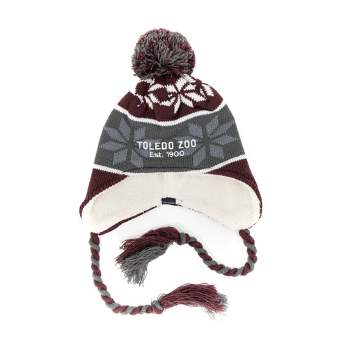 Toledo Zoo Beanies with Tassels