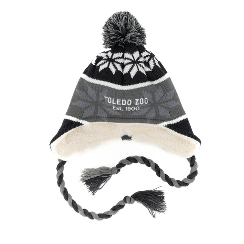 Toledo Zoo Beanies with Tassels