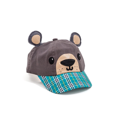 Infant Cap 3D Black Bear