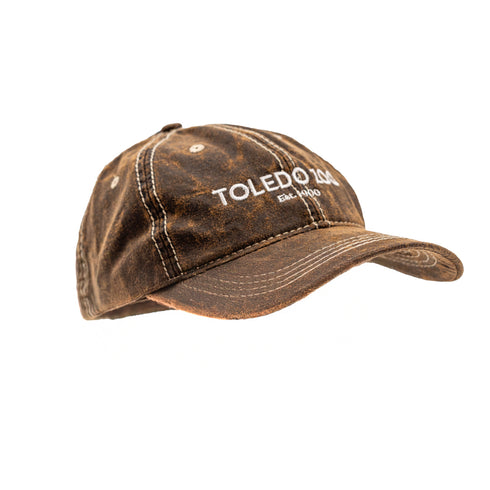 Toledo Zoo Brown Distressed Cap