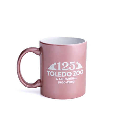 Toledo Zoo's 125th Anniversary Metallic Mugs
