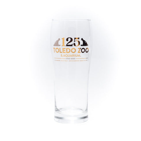Toledo Zoo 125th Anniversary Glass