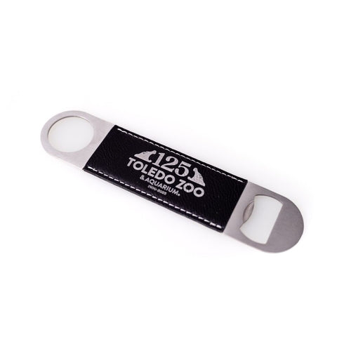 Toledo Zoo 125th Anniversary Leatherette Bottle Opener