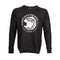Toledo Zoo Sweatshirt with Full Front Warm Gray Logo