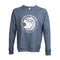 Toledo Zoo Sweatshirt with Full Front Warm Gray Logo