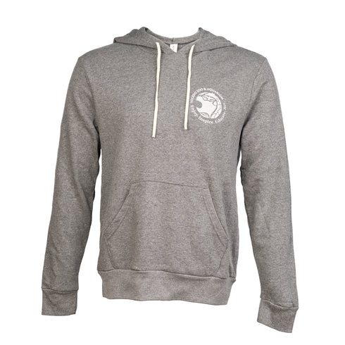 Toledo Zoo Hooded Pullover With Warm Gray Logo