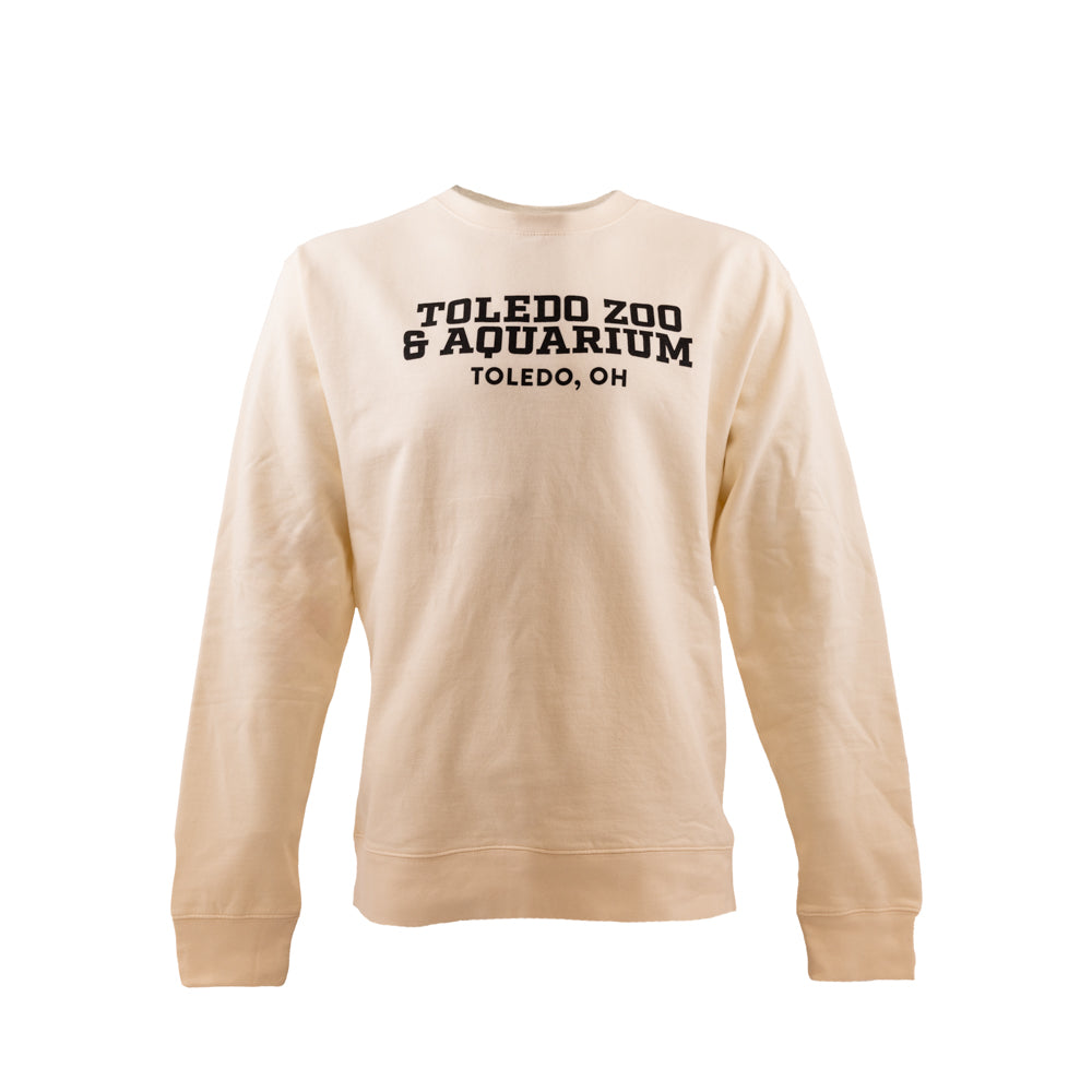 Toledo Zoo Sweatshirt with Block Letter Logo – Toledo Zoo & Aquarium Store